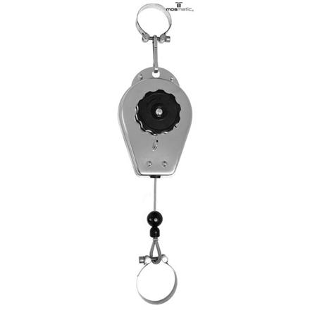SPRING BALANCER 40MM W. TWO PIPE CLAMPS