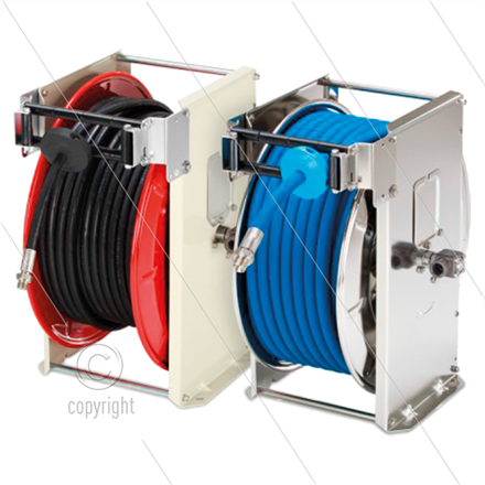 ST14/10e - Automatischer Schlauchaufroller - VA - (5/16" 14m