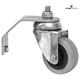 Stainless-castor + bracket FL-Z für Flächenreiniger mit Ks-Ring ø200/300