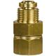 SWIVEL 1/4"F:3/8"M BRASS