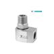 Swivel-90°-C, stainless steel WDC-12 G1/2"F G1/2"F H=33 ø17