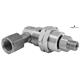 Swivel-90° with bulkhead fitting, Carbide/ss DYG-06-90° G3/8"F G1/4"M
