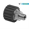 Swivel-coupling stainless/plastic-red DKS-06 M22x1,5-F G3/8"M