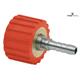 Swivel-coupling stainless/plastic-red DKS-06 M22x1,5-F Schl-Nip-5/16" (8,0)