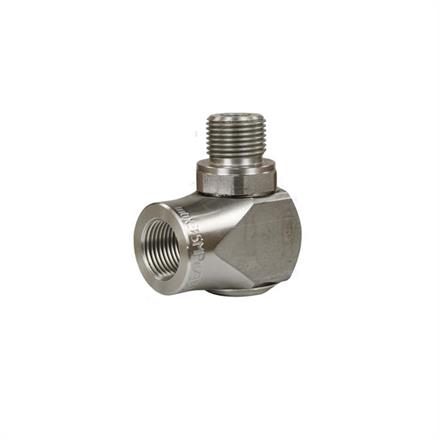 SWIVEL ELBOW ST-320 3/8"F:3/8"M SS