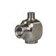 SWIVEL ELBOW ST-322 1/2"F:3/8"M SS