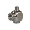 SWIVEL ELBOW ST-322 1/2"F:3/8"M SS