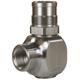 SWIVEL ELBOW ST-322 3/8"F:M28x1,25 SS