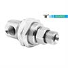 Swivel-heavy-duty with bulkhead fitting, stainless DGGI-06-90° G1/4"F G3/8"M M28x1,5