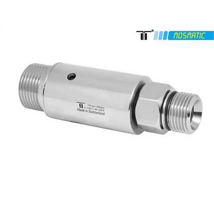 Swivel-heavy-duty ø25, ceramic/stainless DXL-06 M22x1,5-M G3/8"M