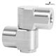 Swivel-Hi-Flo, stainless steel triple-bearing-system DGR3-50 G2"F G2"F