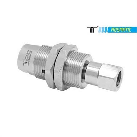 Swivel with bulkhead fitting, Carbid/stainless DYG-06 G3/8"F G1/4"F