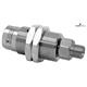Swivel with bulkhead fitting, ceramic/stainless DXG-06 G1/4"F G1/4"M