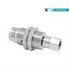 Swivel with bulkhead fitting, ceramic/stainless DXGI-06 G3/8"F G3/8"F