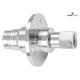 Swivel with flange, Carbide/stainless DYF-06 G1/4"F G1/4"F