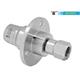 Swivel with flange, ceramic/stainless DXFI-06 G1/4"F G1/4"F