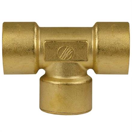 T-CONNECTION BRASS 3/8"F 350 BAR