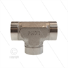 T-Stück - Edelstahl - 3 x 1/2" IG BSP - 400 Bar