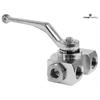 Three Way Valve KUH-06 3xG1/4"F