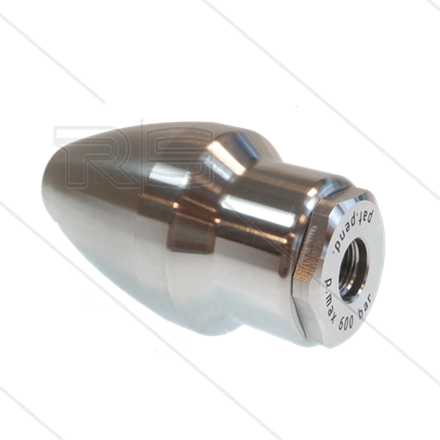 TN500 Rotordüse 0.075 - 1/4" IG - 600 bar - Edelstahl