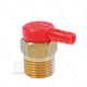 TRV - Thermoventil - 10 Bar - 30 l/min - Öffnungstemp 56°C - 1/2" AG - 7mm Schlauchtülle