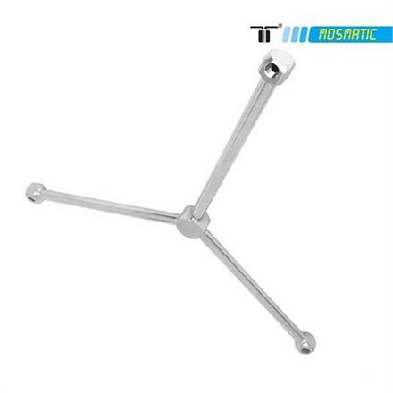 Turbo-Rotor-Arm w-fixed-11°, stainless, welded TKA-3w3 ø550 G3/8"F 3x1/4"NF