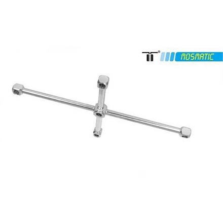 Turbo-Rotor-Arm w-fixed-11°, stainless, welded TKA-4w5 ø400/250 G3/8"F 4x1/4"NF
