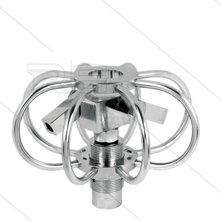 TYR-2s - Rohrreiniger - Ø600mm - Edelstahl - 275Bar 2 einste