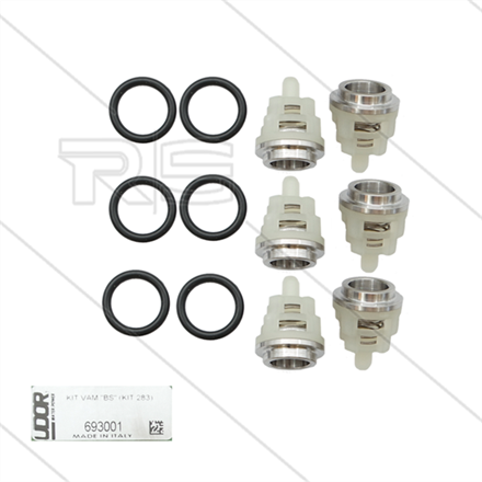 Udor Kit 283 - Ventilsatz (6x) - Serie BS