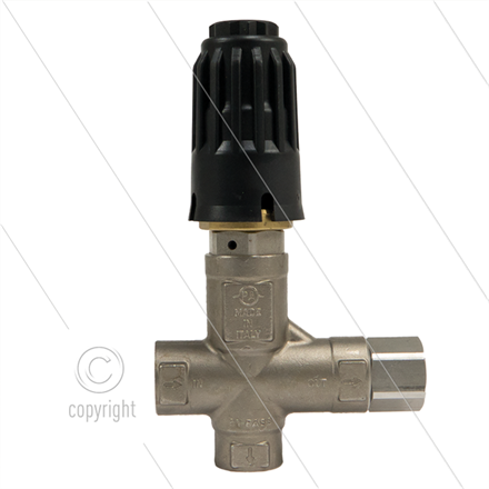 VB23/280 - Druckregelventil - Edelstahl 303 - 280 Bar - 80 l/min -max 60°C - Eingang: 1/2"