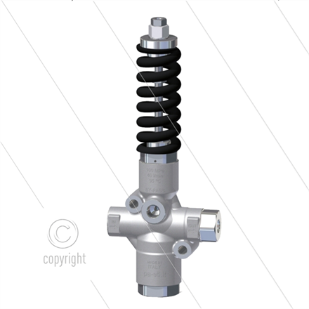 VB40/1000 - Zero Druckregelventil - 1000 Bar - 9 bis 40 l/min - max 60°C - 3 x 3/8" IG