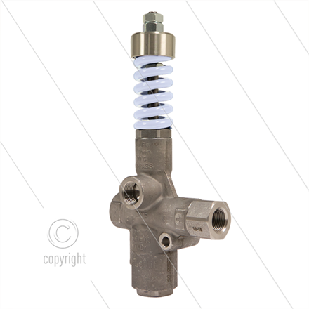 VB60/250 Zero - Edelstahl 303 - 250 Bar - 9 bis 60 l/min - max 60°C - Eingang: 1/2" IG
