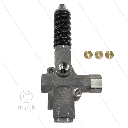 VB60/600 Zero - Mit Drosselplatte - Edelstahl 303 - 600 Bar