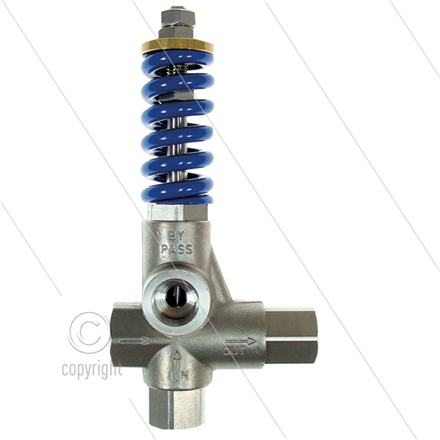 VB80/280 - Druckregelventil - Edelstahl 316 - Viton - 280 Bar - 80 l/min - max 60°C