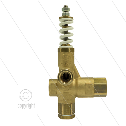 VB85/160-RV - 160 Bar - 80 l/min - max 90°C - Eingang: 1/2" IG - Ausgang: 1/2" IG - Bypass