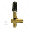 VB85/160-RV - mit Knopf - 160 Bar - 80 l/min - max 90°C - Eingang: 1/2" IG - Ausgang: 1/2"