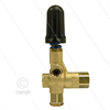 VB85/280-RV - mit Knopf - 280 bar - 80 l/min - max 90°C - Eingang: 1/2" IG - Ausgang: 1/2"