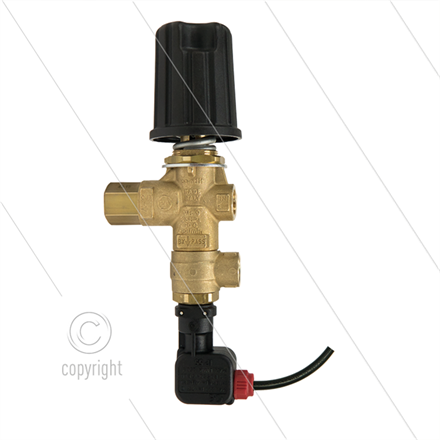 VB9 - Druckregelventil mit Druckschalter und Knopf - 220 Bar - 30 l/min - max 60°C - IN