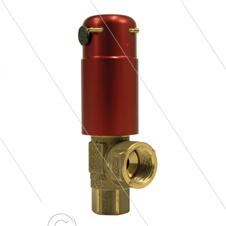 VS200/200 Sicherheitsventil - 200 Bar - 200 l/min - max 90°C - Ein 3/4" IG xBypass 1/2" IG