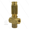 VS220 Sicherheitsventil - 220 Bar -24 l/min - 60°C -Eingang: 2 x 3/8" IG - Bypass: 3/8" IG