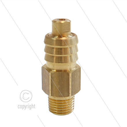VS28 Sicherheitsventil - 250 Bar - 16 tot 19,5 l/min - 1/4"Ausgang