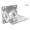 Wall Mount Bracket Universal, stainless-steel-polished DK