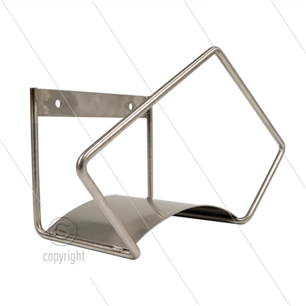 Wandschlauchhalter - Edelstahl 304 - Fassungsvermögen: 1/2"