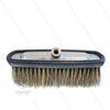 Waschbürste - Natuurhaare - mit Aluminium Bürstenträger - Ha