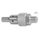 WIDE SPRAY NOZZLE SHORT 1/4" NPT