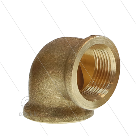 Winkel - Messing (ND) - 2 x 3/4" IG