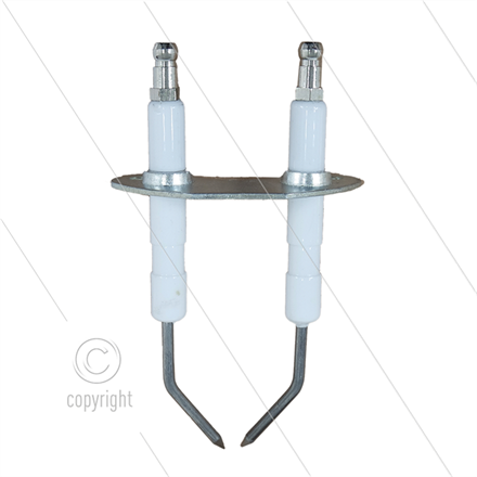 Zündelektrode - D1530/2960 - Portotechnica - doppelt