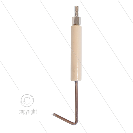 Zündelektrode - TEHA - BR1000G - Gasbeheizte Brennerkammer -
