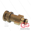Bajonetnippel 1/4" IG - Messing - passend zu AQUA/FAIP | Bild 3