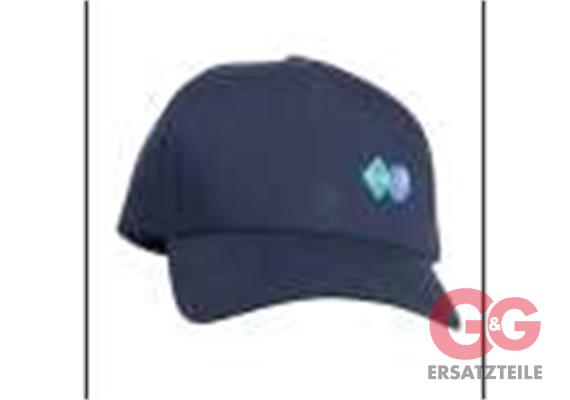 Blue Cap w. small coloured logo